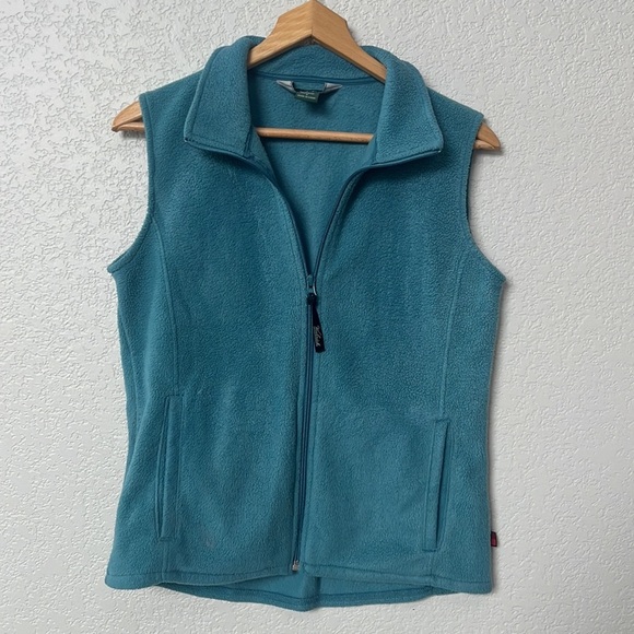 Woolrich Fleece Vest Blue size Small - Picture 1 of 7